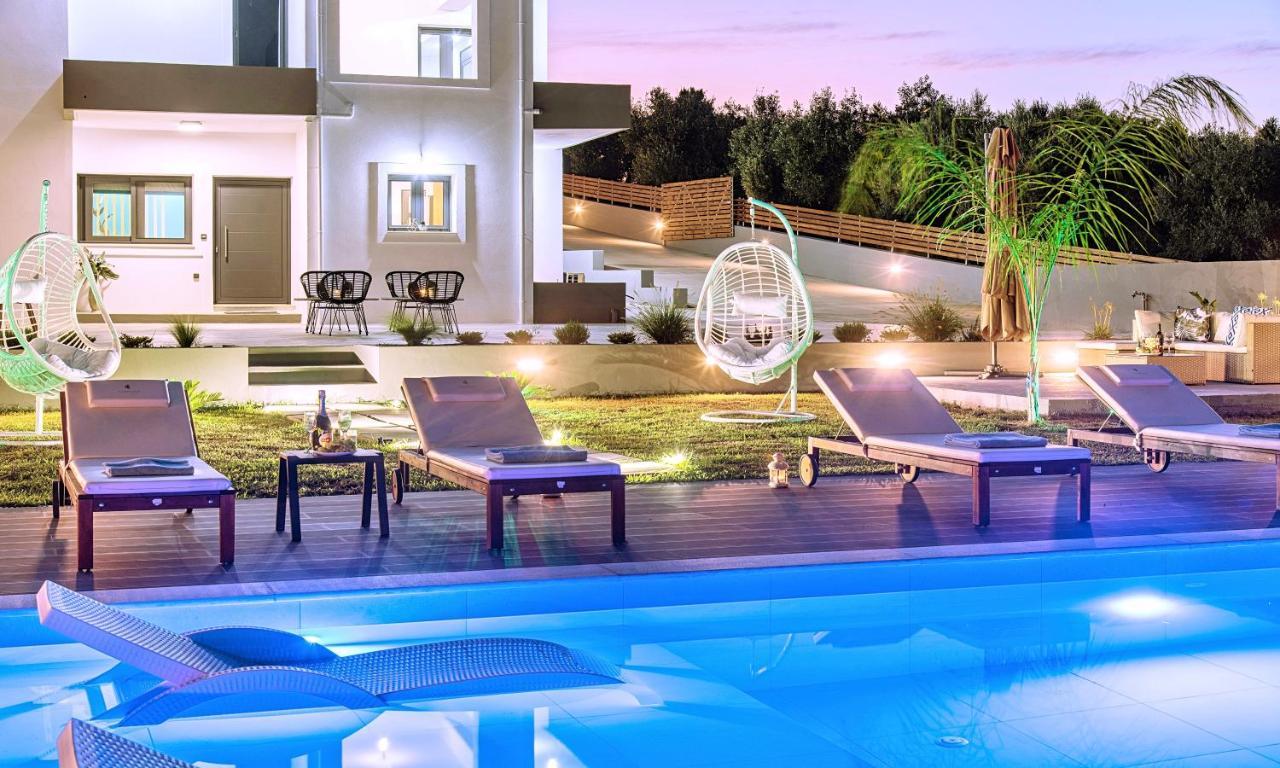 Stavento Luxury Villa Private Pool Georgioupoli Exterior foto