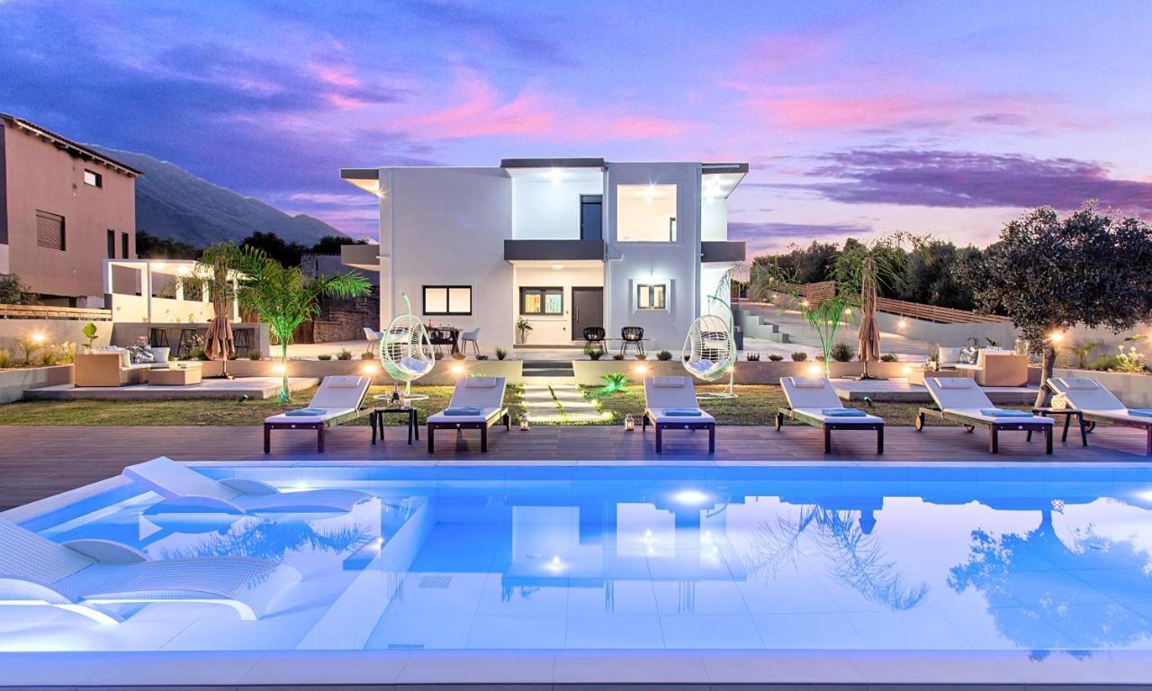 Stavento Luxury Villa Private Pool Georgioupoli Exterior foto